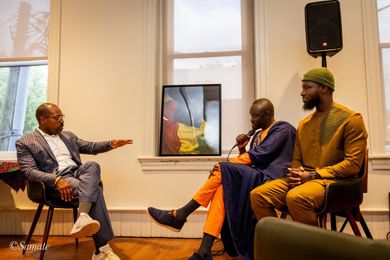 Panel conversation at the ARC Institute Global launch event at Common House, Richmond